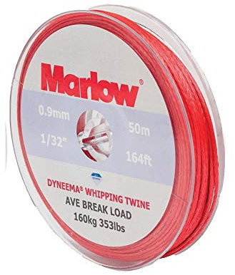 MARLOW Dyneema Schlagschnur, 0,9 mm, 50 m, Rot