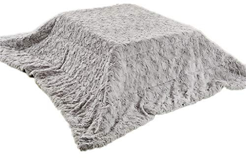 Beistelltische Japanischer Tatamitisch mit Heizung und Decke Warmer Tisch im Winterwohnzimmer Kotatsu Couchtisch (Color : Gray, Size : 75cm(Wood b))