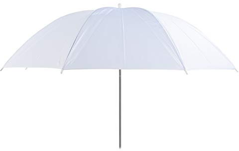 Paraguas de luz suave de 33 pulgadas, blanco translúcido, suave, para estudio de fotografía, difusor de luz de flash, luz suave, fotografía infantil, producto de fotografía