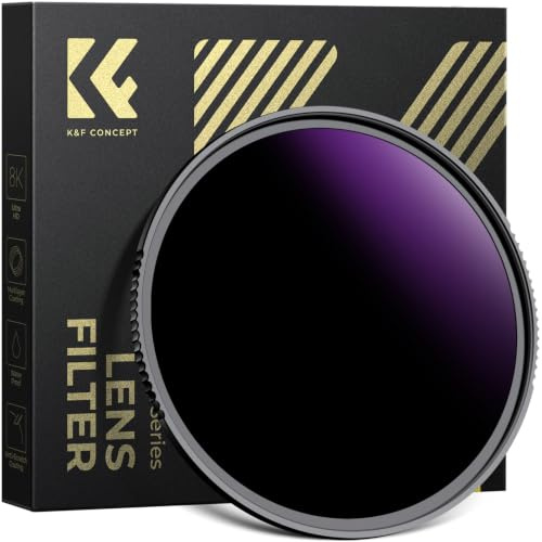 K&F CONCEPT 62mm Profesional Filtro ND100000 de Cámara Eclipse Solar