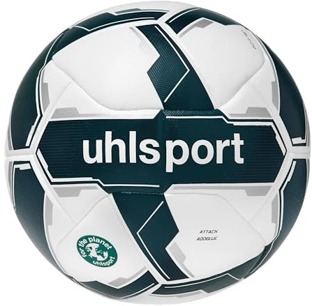uhlsport Attack Addglue for the planet - Fußball Spiel-Ball Trainings-Ball in Addglue-Technologie - Fairtrade Zertifiziert, 4