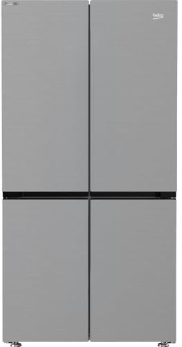 Beko GN446224VPS 572L NeoFrost U/S Fridge Freezer - Stainless Steel
