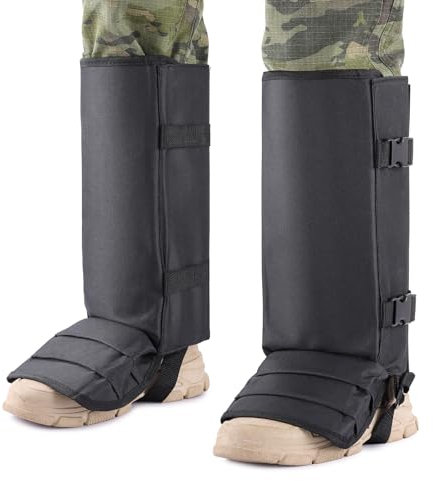 PELLOR Anti-Schlangenbiss Gamaschen Wasserdicht Warm, Gamaschen Wandern für Herren Damen, Einstellbare Gamaschen Outdoor zum Schutz von Hose&Schuhe für Outdoor Jagd Wandern Skifahren Klettern