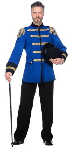 WILBERS & WILBERS - Veste de cirque pour homme, bleue