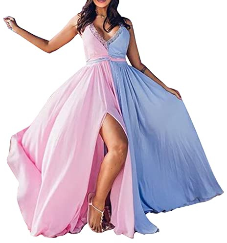 Hanraz Abito premaman per feste, gravidanza, per allattamento, per bambini, per allattamento, per donne incinte, Colore: rosa., S