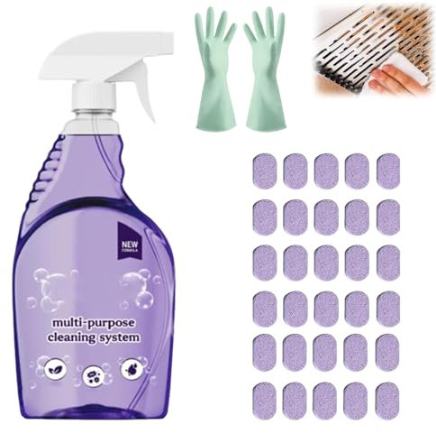 Spray nettoyant Dr Clean, nettoyant four Dr Clean, tablettes et vaporisateur Dr Clean, spray nettoyant multi-usages instantané pour la maison, la cuisine et la salle de bain (30)