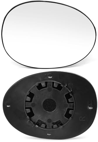 TTCR-II 1PC Compatibile con Vetro Specchio Citroen C1/Peugeot 107/Toyota Aygo 2005-2014, C1 Vetro Specchio Retrovisore, Specchietto Retrovisore Esterno Aygo Lato Passeggero 8151HY/879080H010-Destra