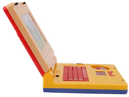 SPYMINNPOO Computadora de Aprendizaje para Niños Centro de Aprendizaje de Música LED Desarrollo Cognitivo Simulación Computadora de Juguete para Niños Juguetes de Plástico para Portátil para (Ratón