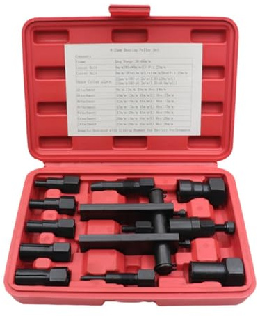 QOKLIYUI Växeldelar Lagerutdragare Kit Premium Kromvanadiumstål Motorcykel Lageravdragare 25-65mm Verktyg Innerutdragare Kit Cykelhjul Växeldelar