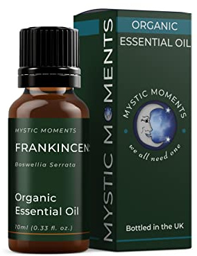 Mystic Moments Huile Essentielle Bio d'Encens - 10ml - 100% Pure