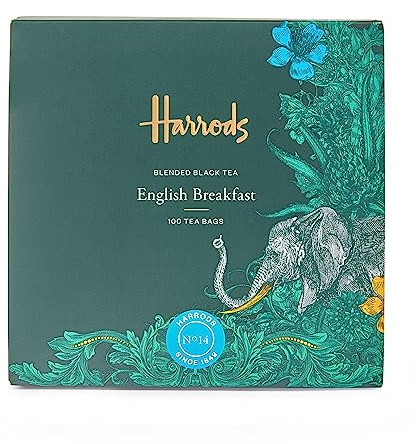 Harrods, English Breakfast Tea (100 Tea Bags)