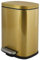 Spirella - Treteimer Akira aus Edelstahl - Soft-Close, Anti-Fingerprint-Beschichtung - 21,4 x 17,6 x 30 cm - 5L - Glänzend Gold