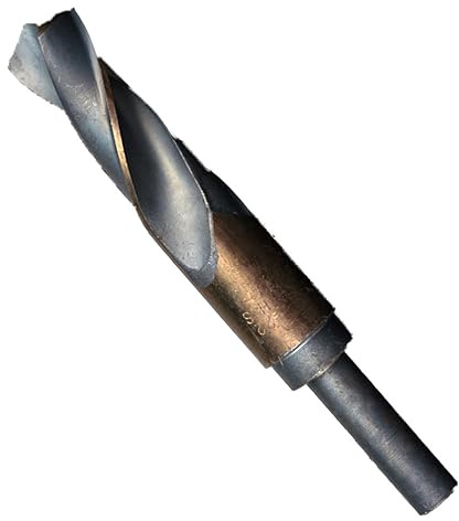 Punta elicoidale in acciaio ad alta velocità da 22 mm, piccola punta per fusto, adatta per acciaio inossidabile, lega di alluminio, ferro, rame, ottone
