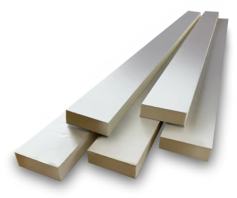 PIR Perimeter Insulation Strips, Rigid Foam Insulation Boards (10 x 150mm x 1200mm - 25mm PIR Insulation Strip (12m))