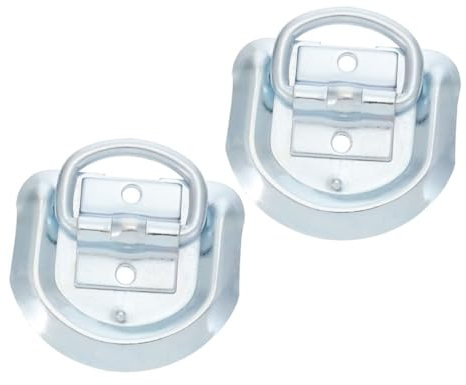 EXAOMBLE 2piezas Ganchos d Tipo De Acero Inoxidable para Remolque De Pasador De Bloqueo y Cadena De Seguridad Anclajes Resistentes para Camiones y Trailers