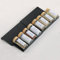 Famhap 4 unidades de estante de especias para cajones de especias, cajón de 4 niveles, sistema de organización para cocina, encimera, armario, estante, color negro