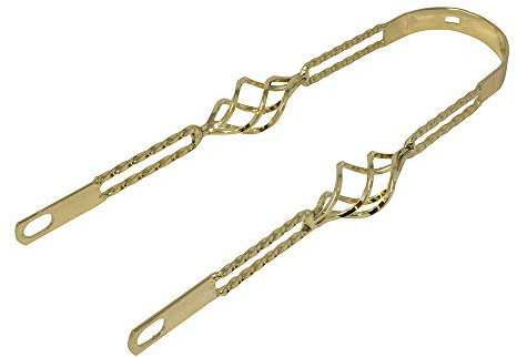 Cage Twisted Lowrider Beach Cruiser Fender Brace Gold, Various Sizes (20)