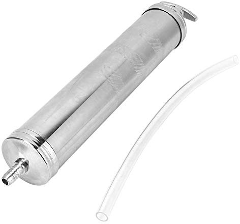 VIFER Oljesug handsprutpistol 500 cc aluminiumlegering kolstål oljesug vakuumöverföring handspruta pumpextraktor för motor bil överföring bakaxelolja