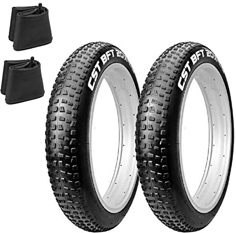 2 Reifen 20 x 4.0 + Luftkammern Paar Reifen Fat Bike CST BFT E-Bike MTB FAT 20