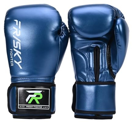 Harilla Gants de Boxe pour Exercices d'entraînement, Gants de Sparring Professionnels, Gants de Sac de Frappe pour Muay Thai, Sparring, karaté, Arts Martiaux