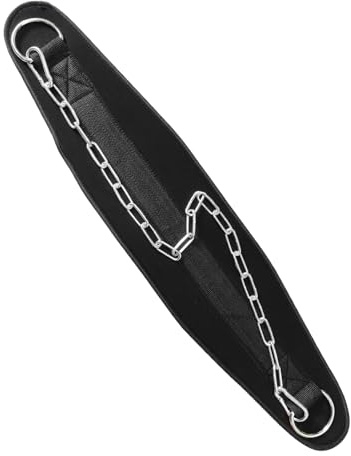 Cinturón De Peso, Cinturón De Inmersión De Cadena, Cinturón De Peso, Resistente A La Lágrima, Cadenas De Acero Doble, 78x18x2cm, Para Mujeres Entrenamiento De Calistenia En El Hogar Ejercicios De Gimn