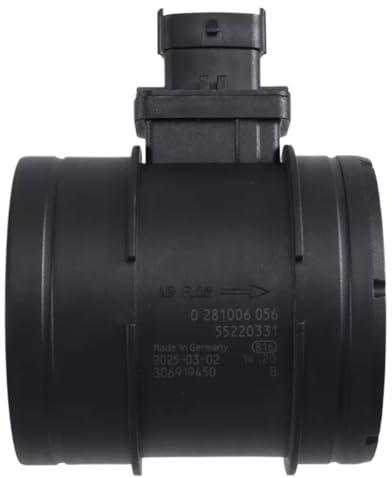 Débitmètre Massique D'Air Compatible Avec Fiat Pour Ducato 2006 2007 2008 2009 2010 2011 2012-2025 Capteur Débit D'air Massique Automobile Remplacement OEM:0281006056