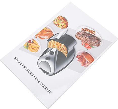 Generic Libro di Ricette per Friggitrice Ad Aria Colorato 32 Ricette Libro di Pratico per Friggitrice per Principianti e Utenti Avanzati per Pasti Sani e Perfetti 7,1 X 4,7 Pollici