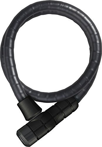 ABUS Panzerkabelschloss Steel-O-Flex Microflex 6615K - mit SCMU-Halter - Kabelschloss aus Stahlkabel mit Panzer aus Stahlhülsen Sicherheitslevel 5-120 cm