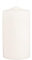 Rayher 3140596 - Candela a pilastro, rotonda, lunghezza 20 cm, diametro 7 cm, 100% paraffina, marchio di qualità RAL, candela rotonda, per battesimo, comunione, per decorare e fai da te