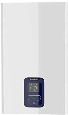 Ariston Next Evo X BLU - Calentador de Agua Butano 11L/min Bajo Consumo, Calentador Gas Butano Propano Estanco Termostático Low Nox 34.5x16.5x57 cm - Fabricado Instalación España