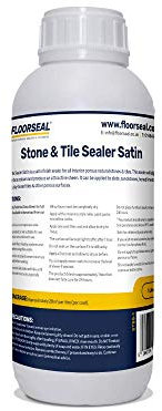 Stone & Tile Sealer Satin – Interior Sealer for Sandstone, Quarry Tiles, Terracotta, Slate, Historic Tiles & more (1 Litre)