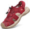 Dannto Femme Sandales de Randonnée Sandales de Sport d'été Plage pour la Marche(rouge A,40)