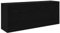 vidaXL Bad-Wandschrank Schwarz 100x25x40 cm Holzwerkstoff, Bad-Hängeschrank, Hängeschrank Badezimmer, Wand-Badschrank, Hängeschrank Bad
