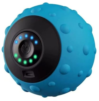 5-Speed Vibrating Massage Ball - Deep Relief for Muscle Soreness/Plantar Fasciitis, Professional Myofascial Release, Portable Fitness Recovery Essential, Perfect for Post-Workout Relaxation