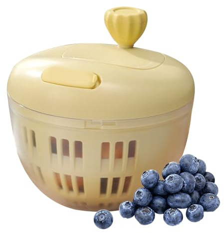 Centrifuga per Verdura | Asciugatore da 800ML per Verdure,Preparazione Cucina Picnic Campeggio