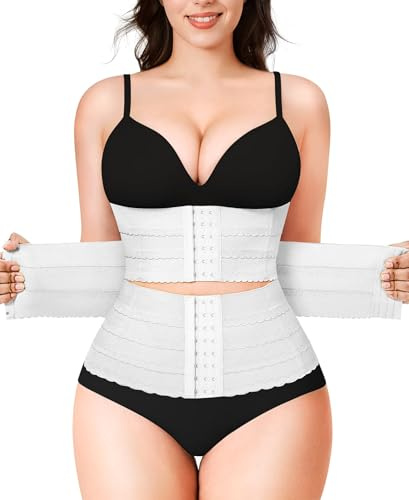 KUMAYES Gaine Amincissante Ventre Plat Femme Corset Minceur Waist Trainer Serre Taille Body Gainant Femme Ventre Plat Ceinture Post Accouchement
