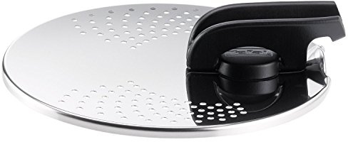 Tefal L9939422 - Tapa antisalpicaduras, gris, 14/16/18/20 cm