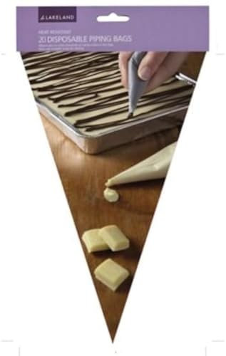 Lakeland Heat Resistant Disposable Piping Bags x 20 (Cut to Size)