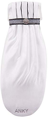 Anky Plastron Pleated Crown - Size S