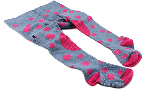 Yo!Club Baby Girls/Girls Anti Slip Cotton Crawling Tights RA 25 D ABS 68/74