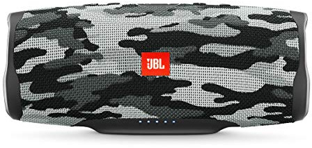 JBL Charge 4 Portable Bluetooth Speaker (Black/White Camouflage)