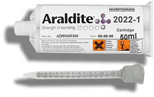 ARALDITE - Colla epossidica bicomponente a temperatura ambiente (50 ml), 2022-1
