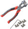 Angle Miter Shear Cutter Right Angle Scissors Rubber Strip Scissors V Notch Pliers 90 Degree Angle Cutting Scissors for Cutting Soft Wood, Plastic, PVC
