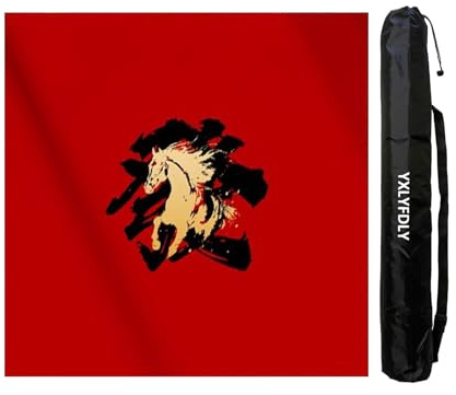 YXLYFDLY Mahjong Mat - Mantel de mahjong antideslizante y reducción de ruido con respaldo de goma para juegos de mahjong, póquer, carta, tablero y azulejos (75 cm)