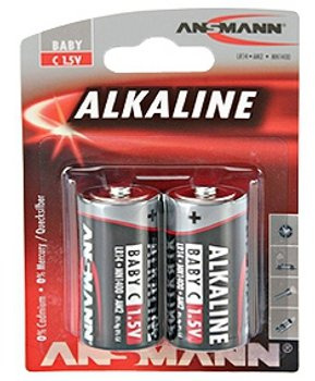 XCell Performance 115355 - Pilas alcalinas LR14 Baby C (Dos Unidades, en blíster de cartón, Rendimiento óptimo, Alta Densidad de energía, Larga duración)