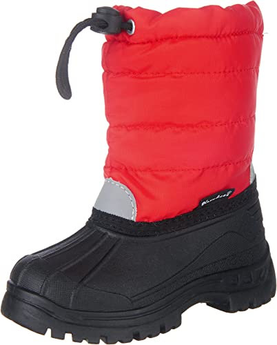 Playshoes Unisex Kinder Schneestiefel, Rot (8 Rot), 28/29