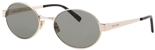 Saint Laurt Sonnenbrille SL 692 Gold Gold Grün 55 Damen, Gold, Gold, Grün, 55