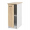 Schmaler Küchenschrank 30 cm mit Arbeitsplatte – funktionaler Unterschrank für kleine Küchen - robuster Aufbau - einfache Montage - flexibles Design - idealer Stauraum für Küchenutensilien