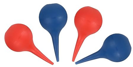 FRCOLOR 4 Pz Purga cutanea del padiglione auricolare detergente per le orecchie dei bambini detergente per le orecchie del bambino aspiratore auricolare pulisci orecchio Gel di silice