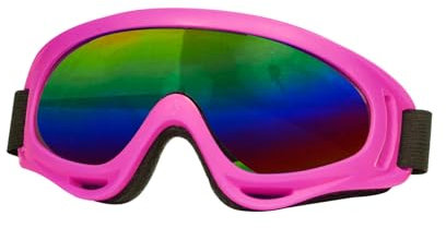 WILBERS & WILBERS - 20164 - Lunettes de ski avec verre miroir, lunettes de fête pour le carnaval et les soirées à thème